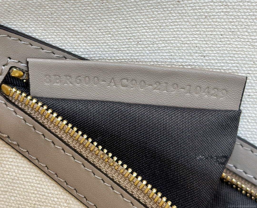 Fendi 8BR600ANH4F1LF5 Baguette Medium Multicolour canvas bag with FF embroidery 0159B