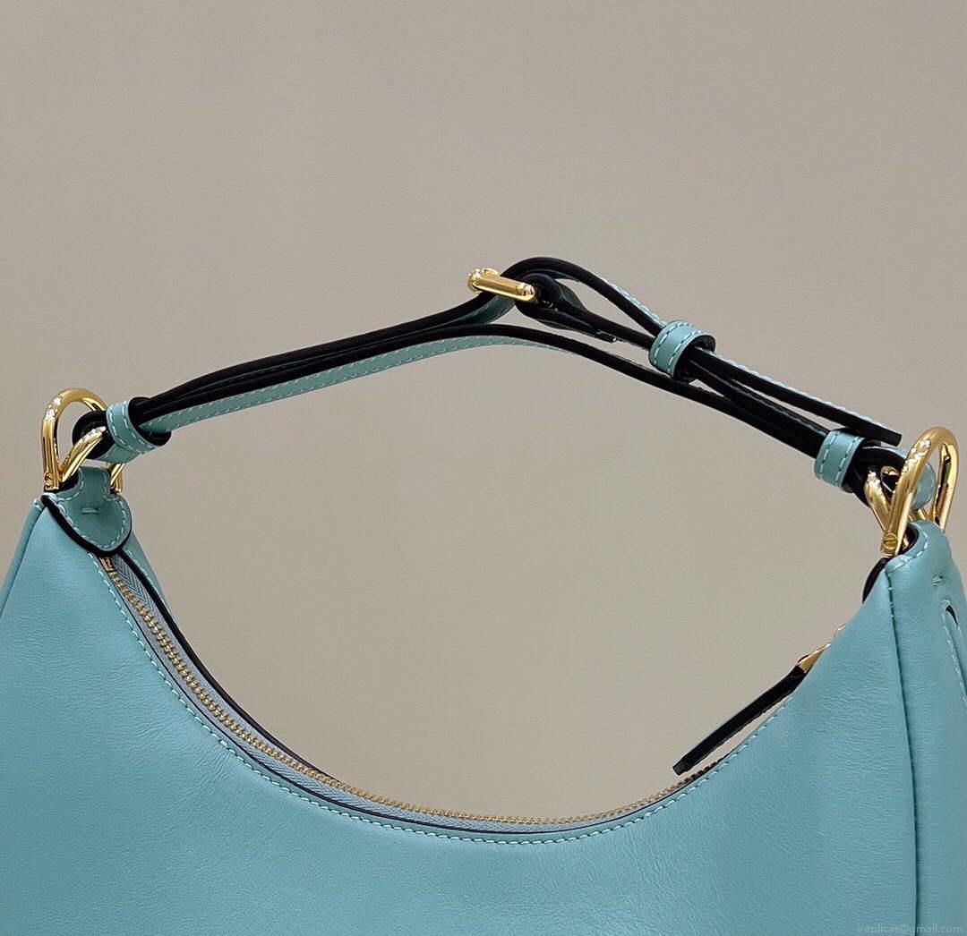 Fendi 8BR798 Fendigraphy Small 80056M Blue leather Bag