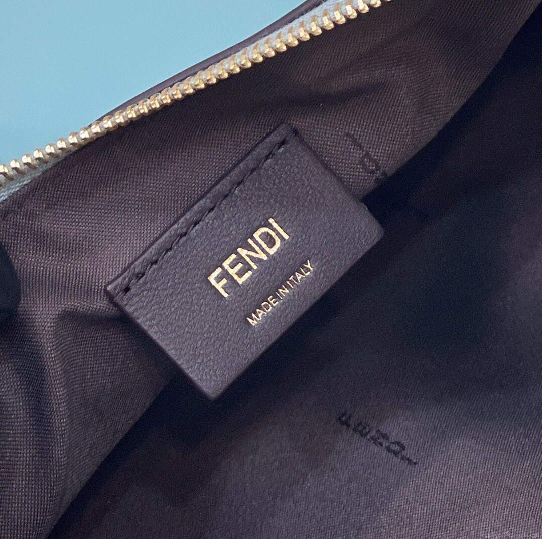 Fendi 8BR798 Fendigraphy Small 80056M Blue leather Bag