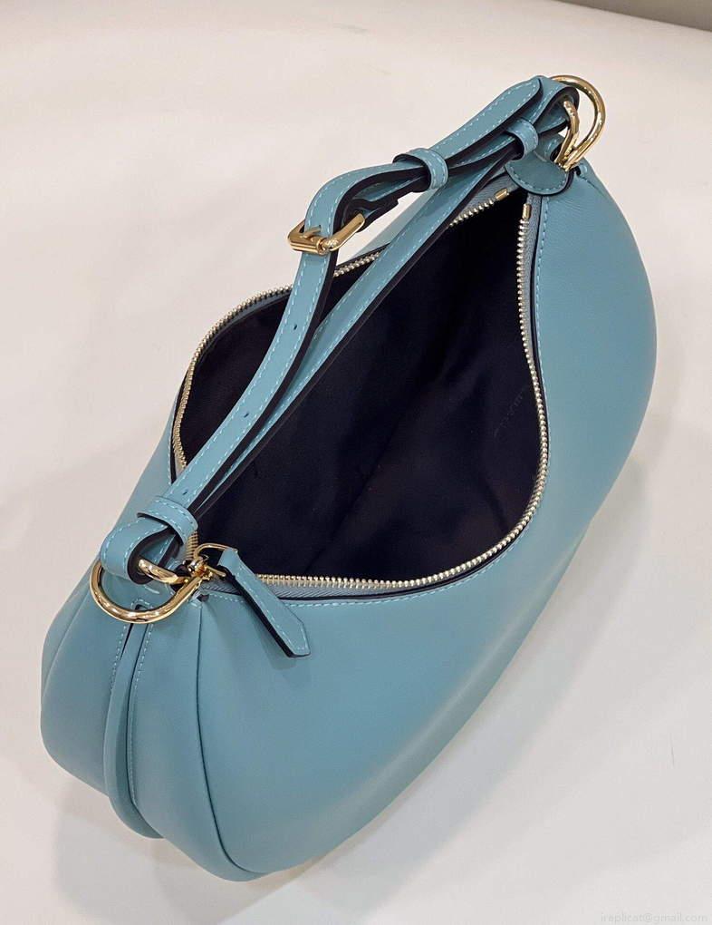 Fendi 8BR798 Fendigraphy Small 80056M Blue leather Bag