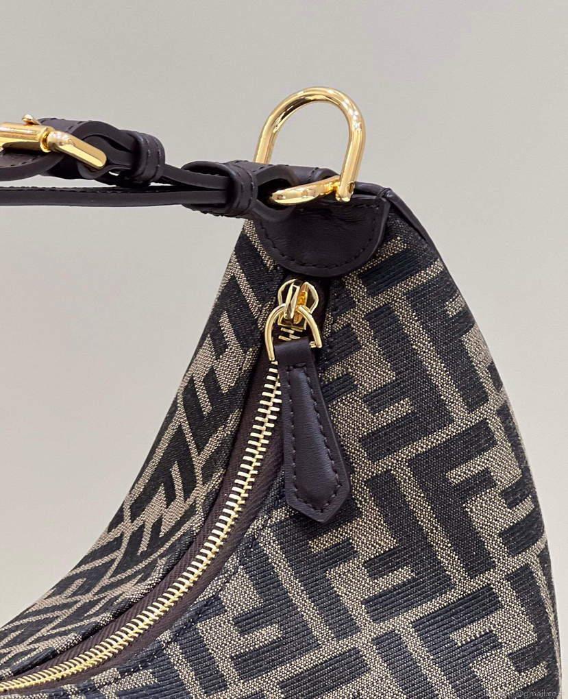 Fendi 8BR798 Fendigraphy Medium 80056L Brown leather Bag