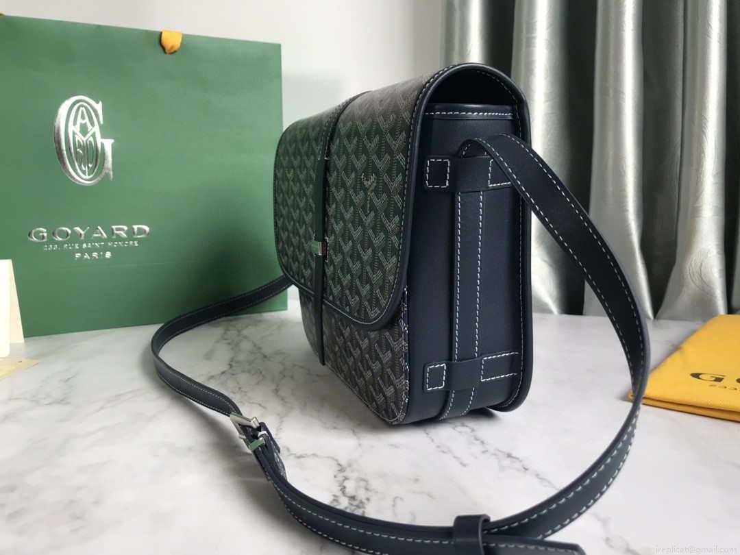 Goyard 2MMLTY01CL01P Belvedere MM Bag Black