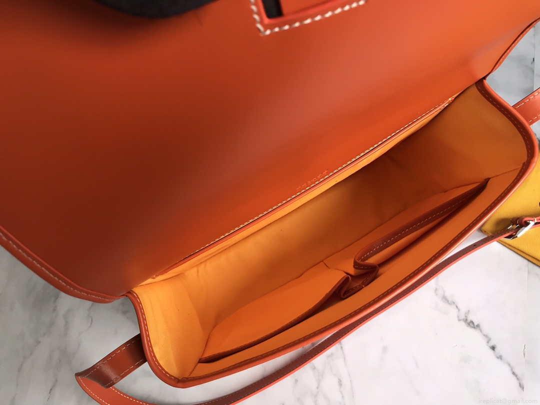 Goyard 2MMLTY01CL01P Belvedere MM Bag GY020183 Orange