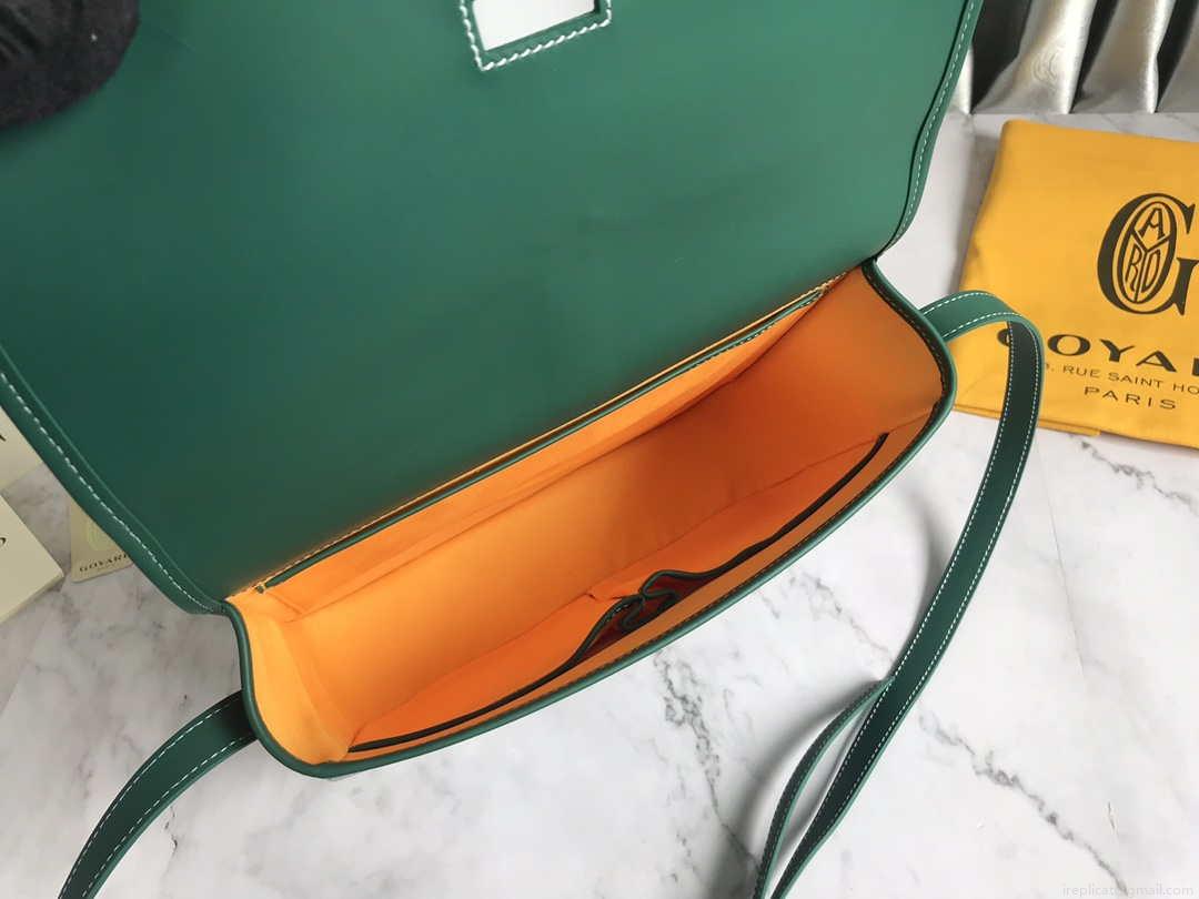 Goyard 2MMLTY01CL01P Belvedere MM Bag GY020183 Green