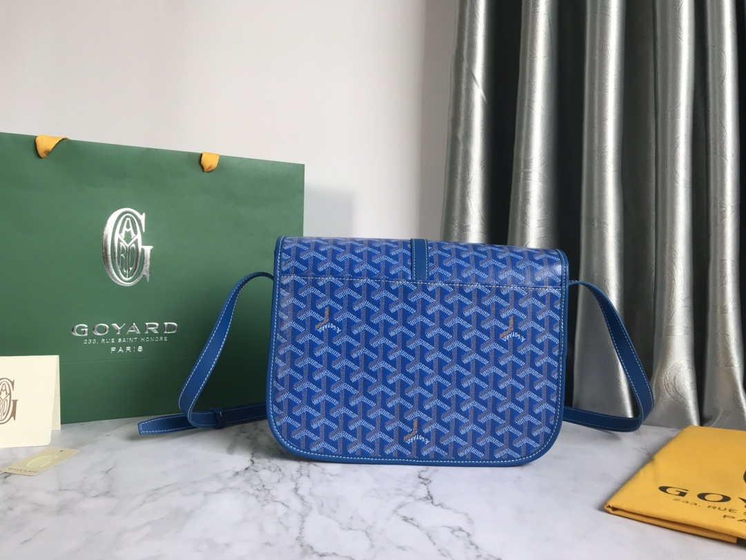 Goyard 2MMLTY01CL01P Belvedere MM Bag GY020183 Blue
