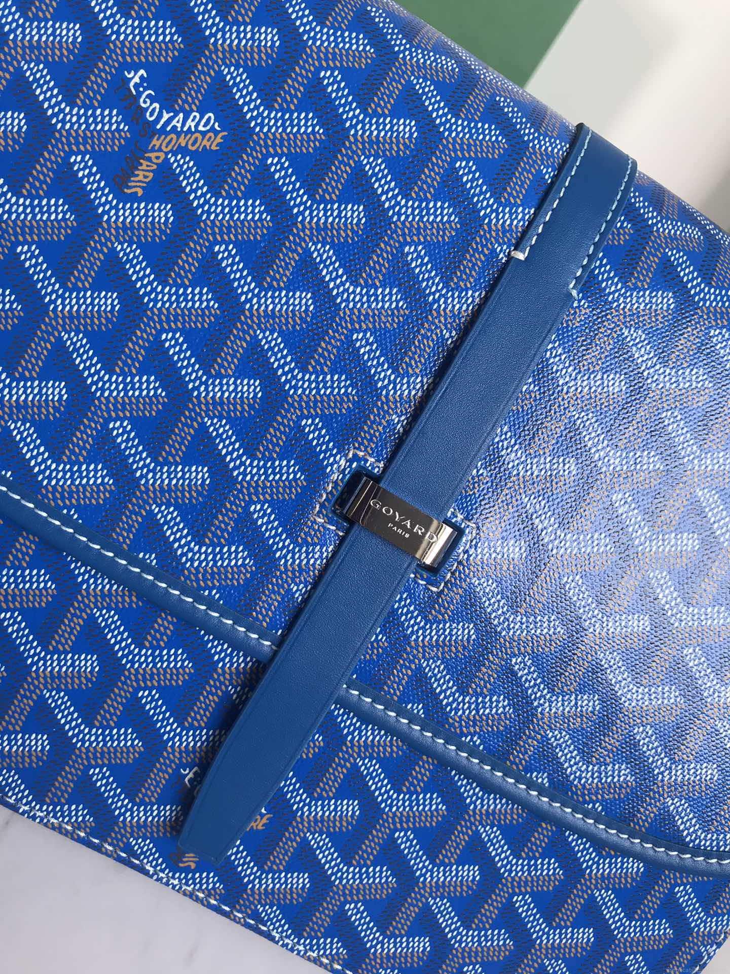 Goyard 2MMLTY01CL01P Belvedere MM Bag GY020183 Blue