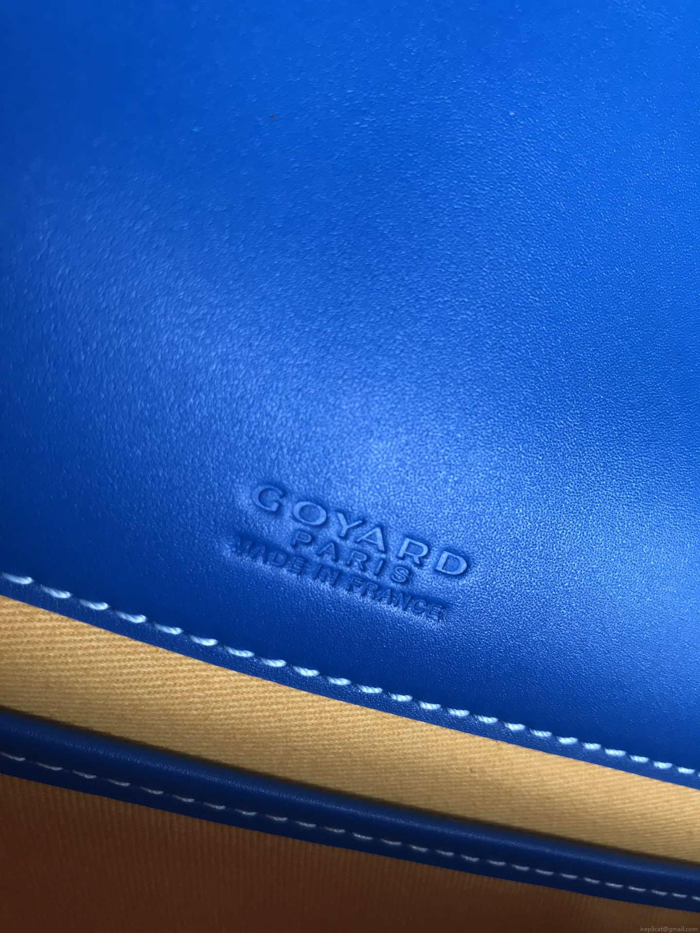 Goyard 2MMLTY01CL01P Belvedere MM Bag GY020183 Blue