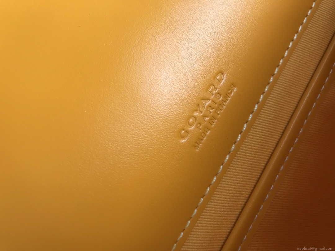 Goyard 2MMLTY01CL01P Belvedere MM Bag GY020183 Yellow