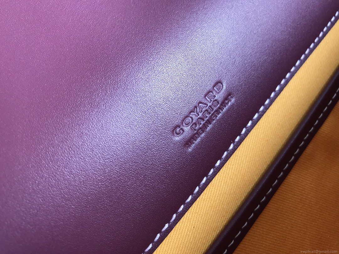 Goyard 2MMLTY01CL01P Belvedere MM Bag GY020183 Wine Red