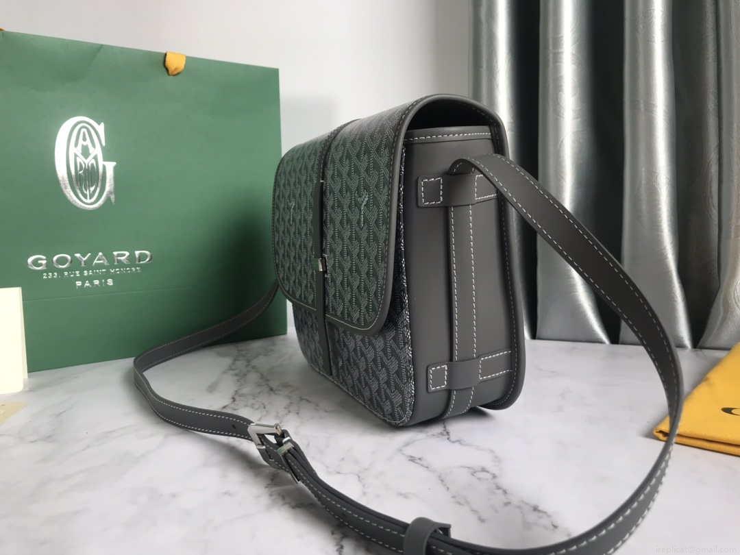 Goyard 2MMLTY01CL01P Belvedere MM Bag GY020183 Navy Blue
