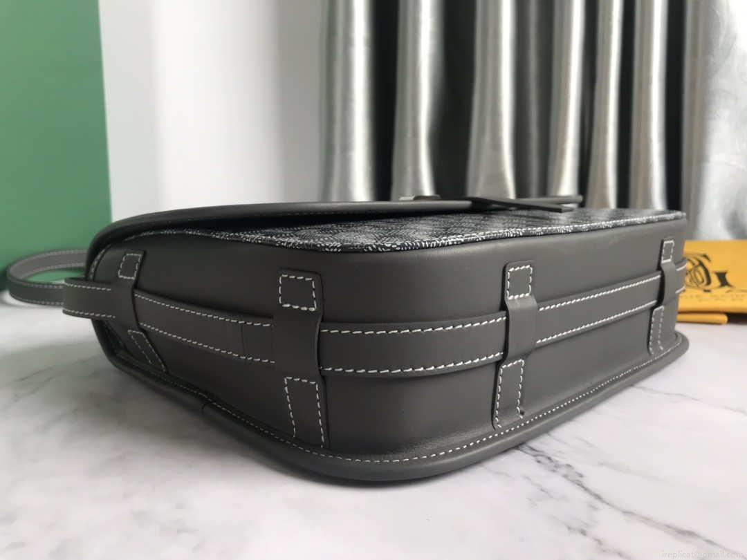 Goyard 2MMLTY01CL01P Belvedere MM Bag GY020183 Navy Blue