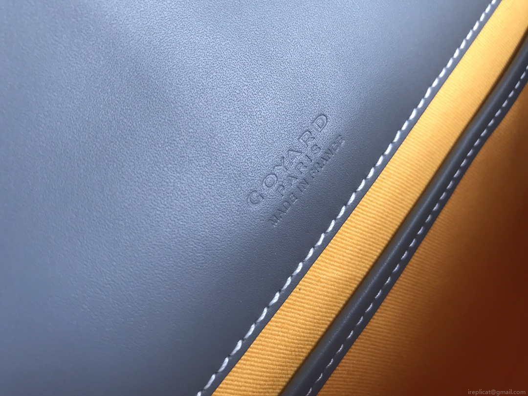 Goyard 2MMLTY01CL01P Belvedere MM Bag GY020183 Navy Blue