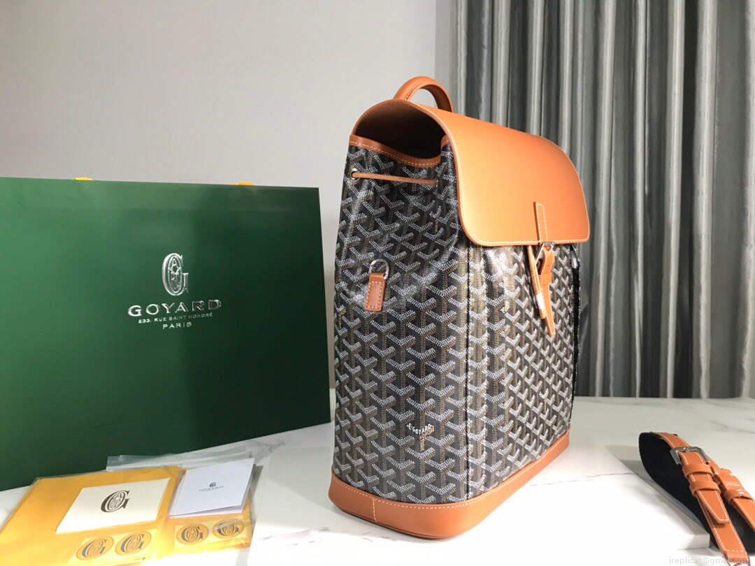 Goyard ALPIN2MMLTY Alpin MM Backpack Brown