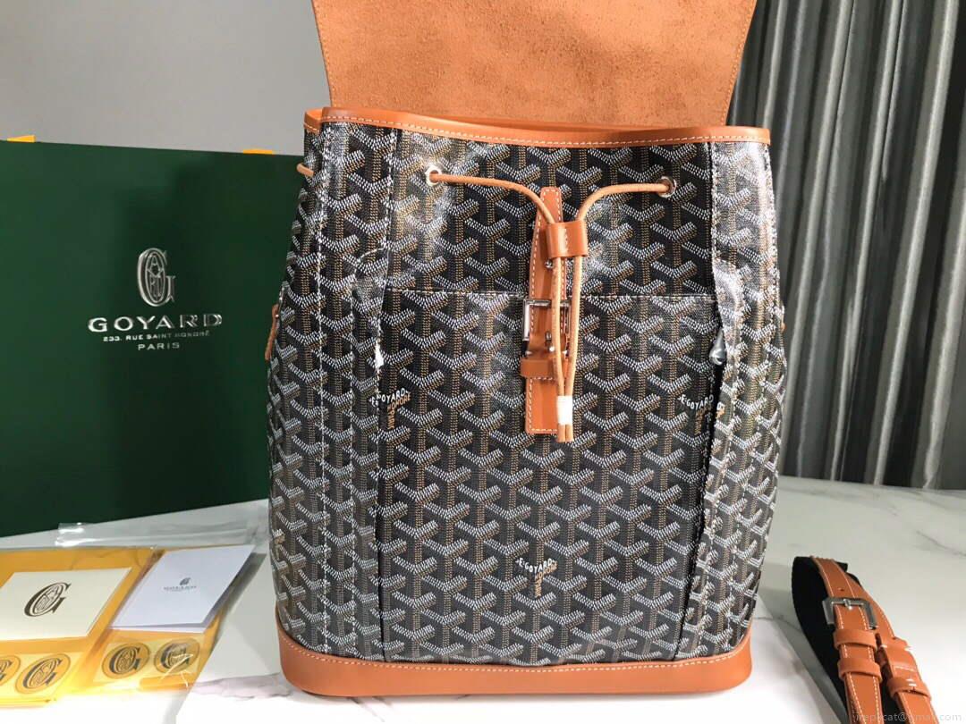 Goyard ALPIN2MMLTY Alpin MM Backpack Brown
