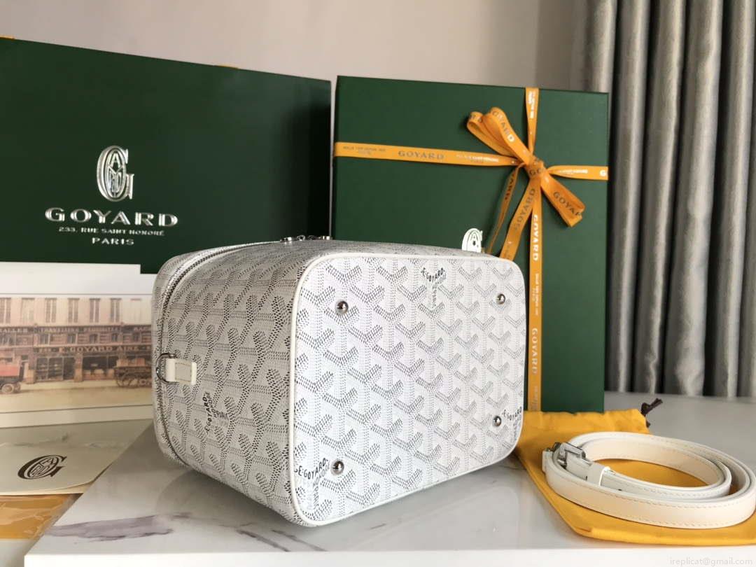 Goyard MUSEVAPMLTY01CL03P Muse Vanity Case PM Bag White
