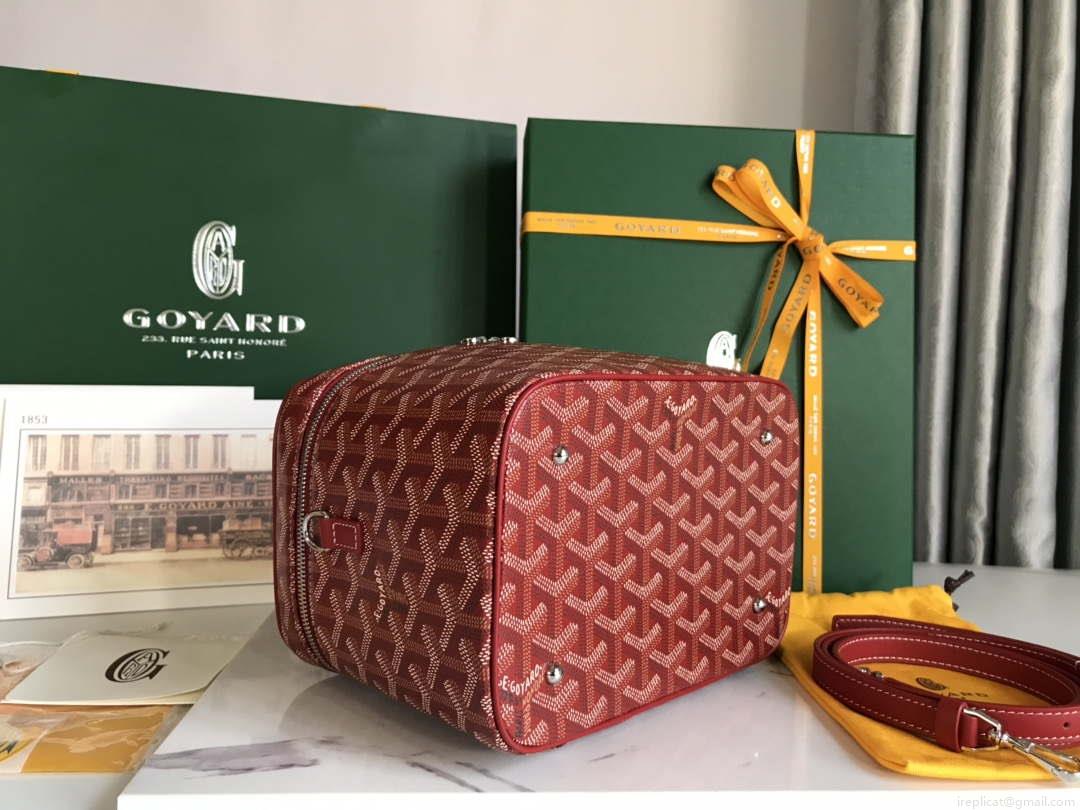 Goyard MUSEVAPMLTY01CL03P Muse Vanity Case PM Bag Red
