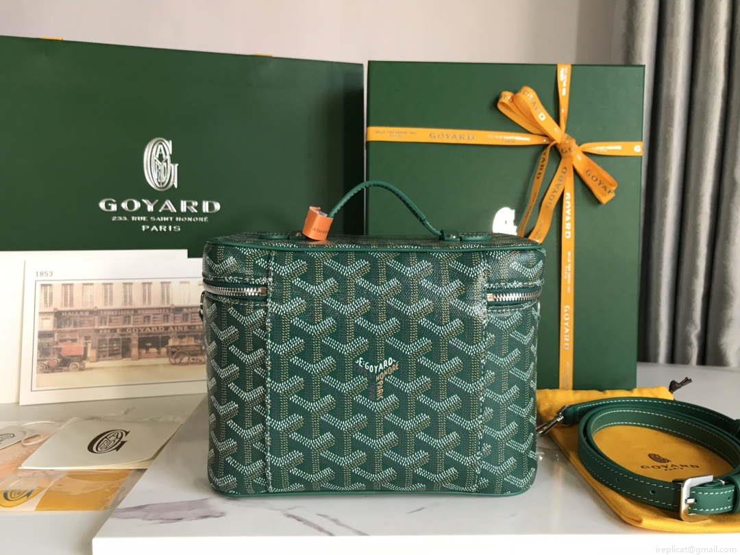Goyard MUSEVAPMLTY01CL03P Muse Vanity Case PM Bag Green