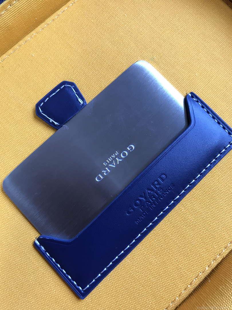 Goyard MUSEVAPMLTY01CL03P Muse Vanity Case PM Bag Navy Blue