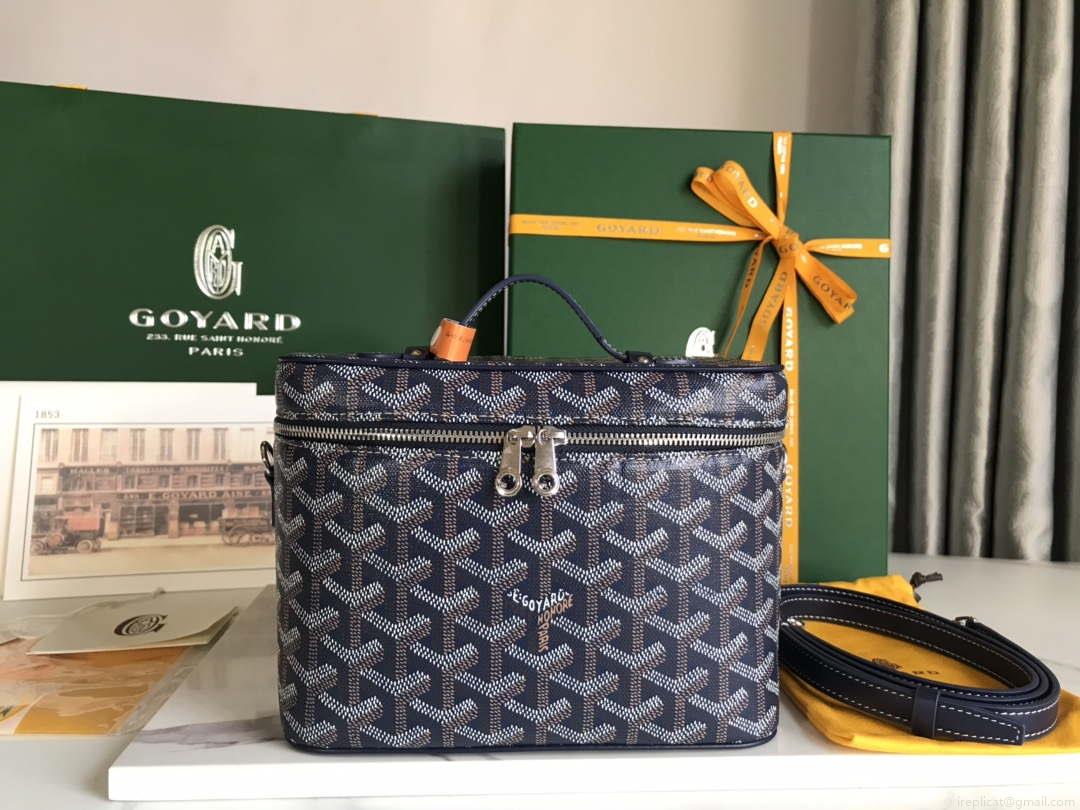 Goyard MUSEVAPMLTY01CL03P Muse Vanity Case PM Bag Black