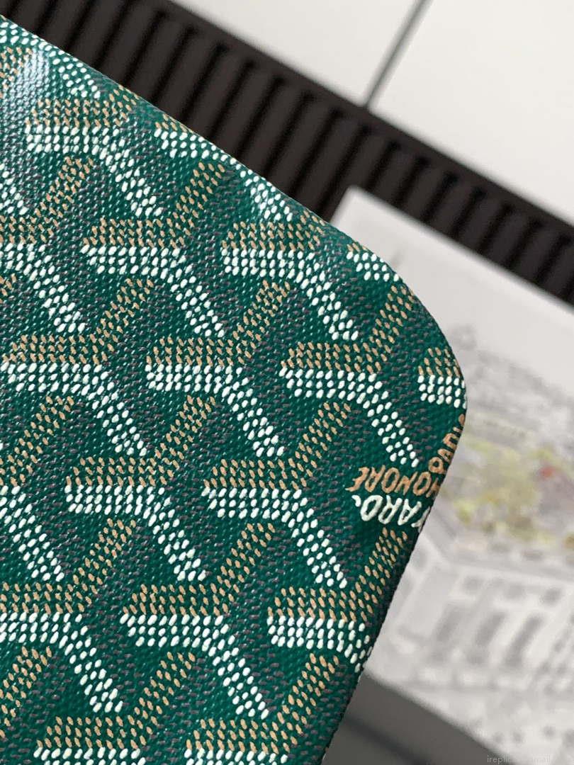 Goyard POICLAPMLTY11CL61P Poitiers Claire Voie Bag Green