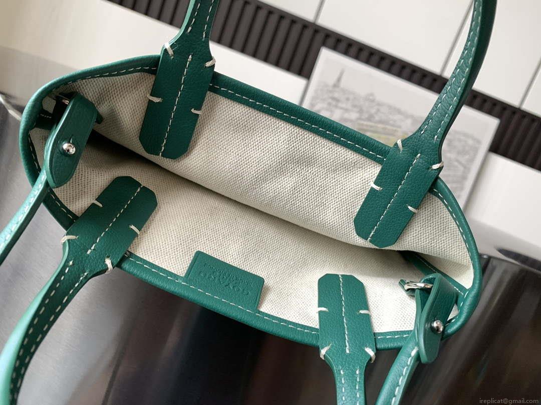 Goyard POICLAPMLTY11CL61P Poitiers Claire Voie Bag Green