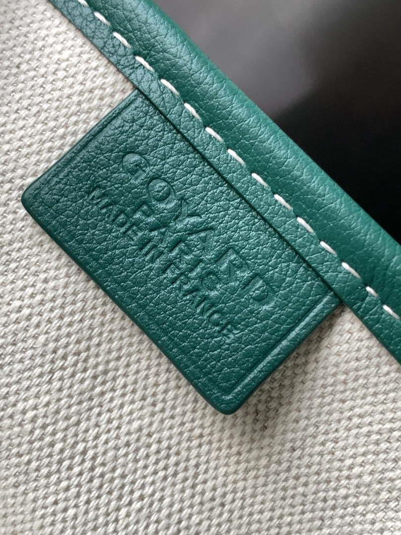 Goyard POICLAPMLTY11CL61P Poitiers Claire Voie Bag Green