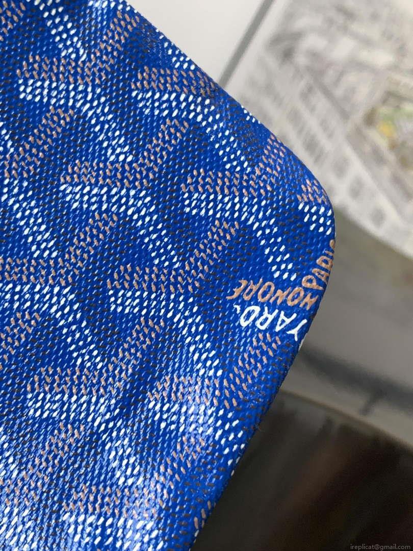 Goyard POICLAPMLTY11CL61P Poitiers Claire Voie Bag Blue