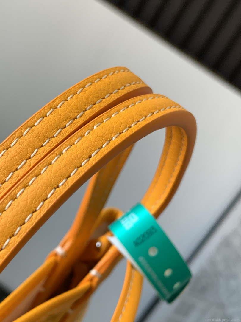 Goyard POICLAPMLTY11CL61P Poitiers Claire Voie Bag Yellow