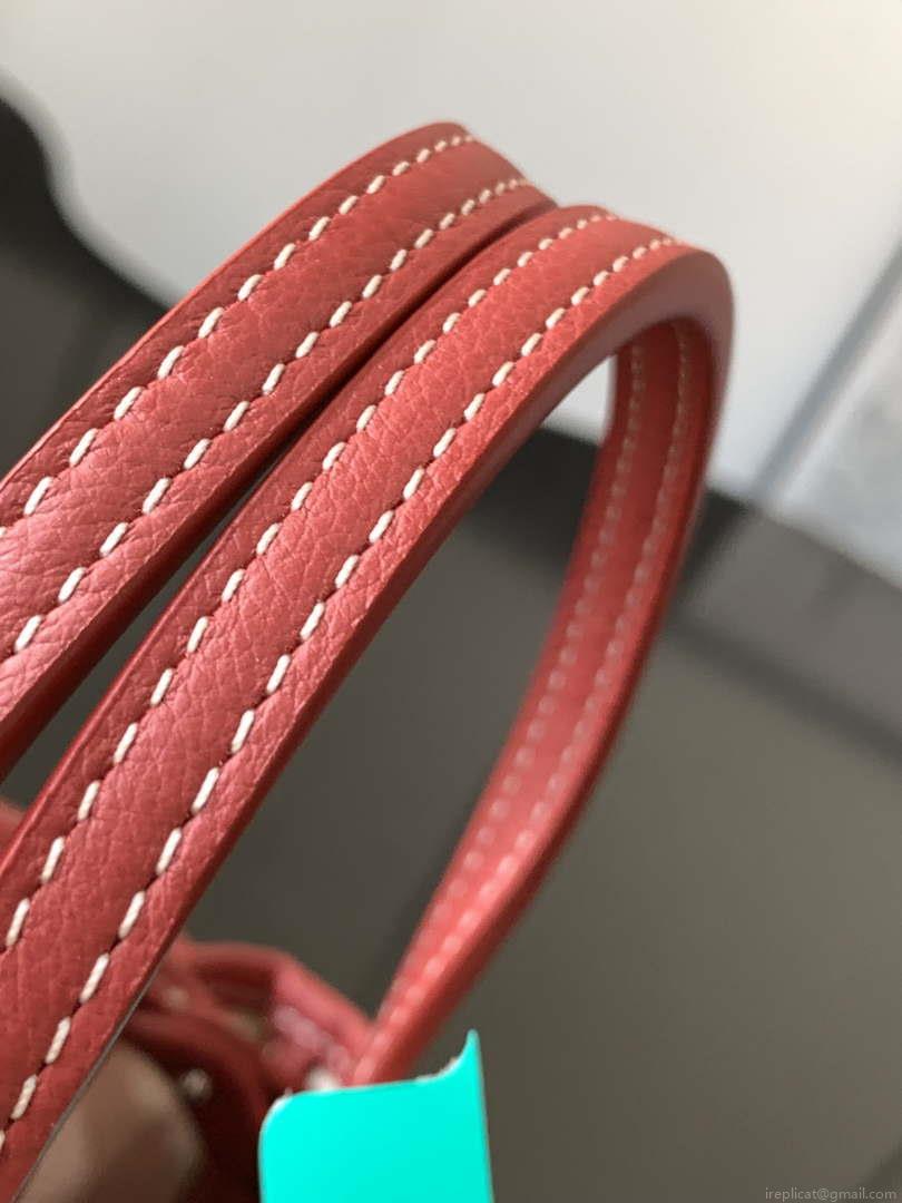 Goyard POICLAPMLTY11CL61P Poitiers Claire Voie Bag Red