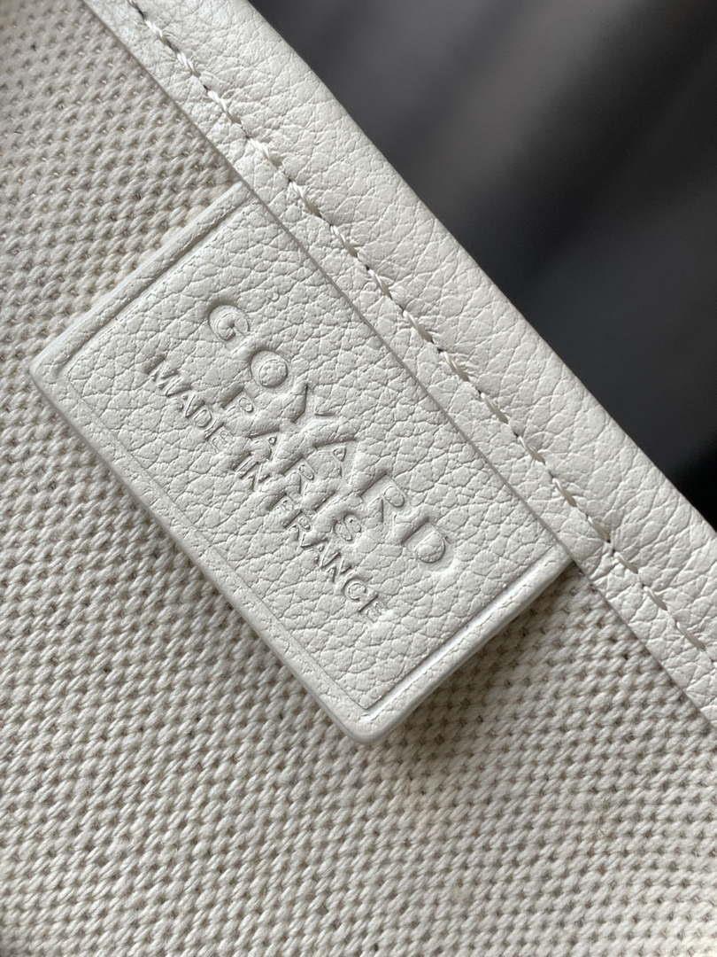 Goyard POICLAPMLTY11CL61P Poitiers Claire Voie Bag White