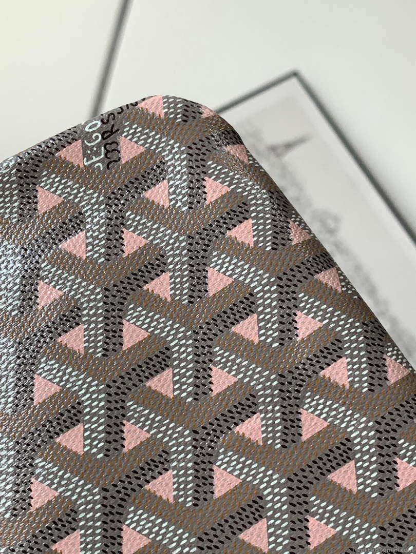Goyard POICLAPMLTY11CL61P Poitiers Claire Voie Bag Pink & Gray