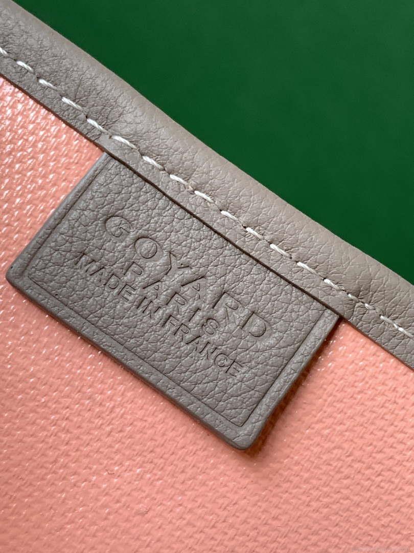 Goyard POICLAPMLTY11CL61P Poitiers Claire Voie Bag Pink & Gray