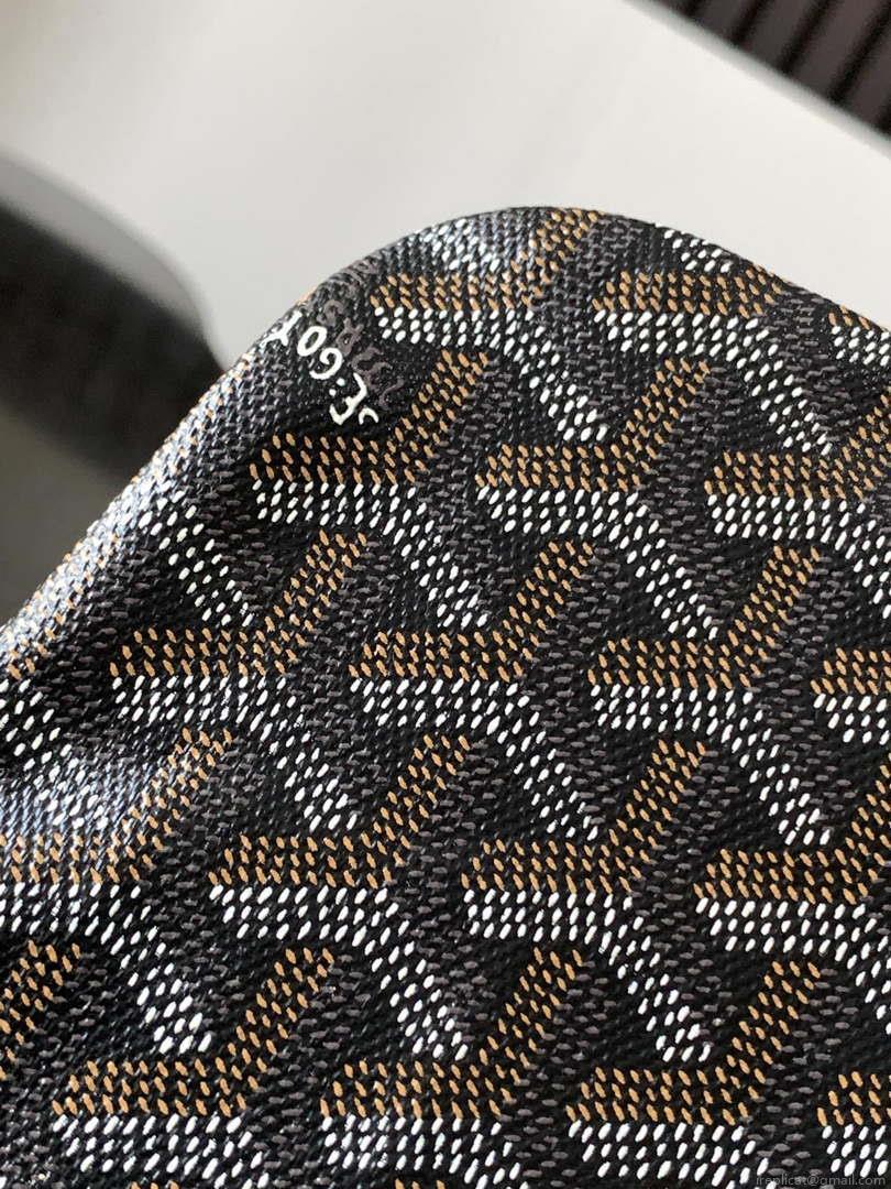 Goyard POICLAPMLTY11CL61P Poitiers Claire Voie Bag Black brown