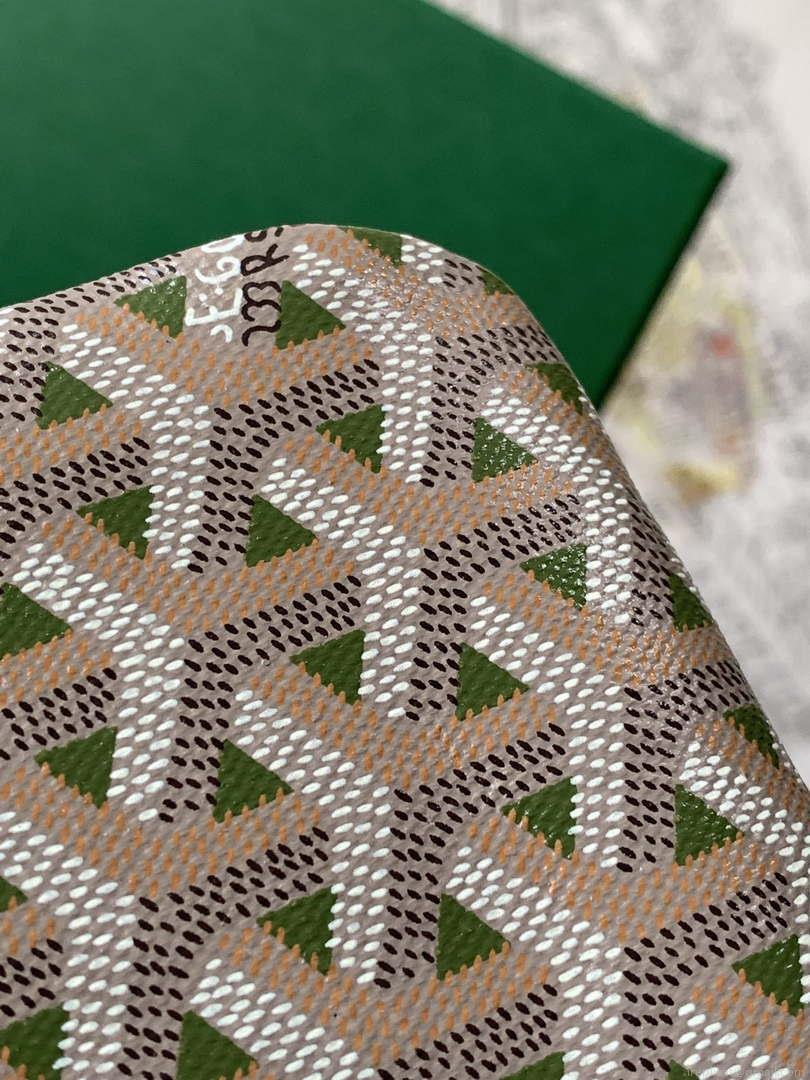 Goyard POICLAPMLTY11CL61P Poitiers Claire Voie Bag Green &Gray