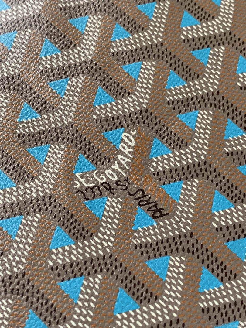 Goyard POICLAPMLTY11CL61P Poitiers Claire Voie Bag Blue &Gray