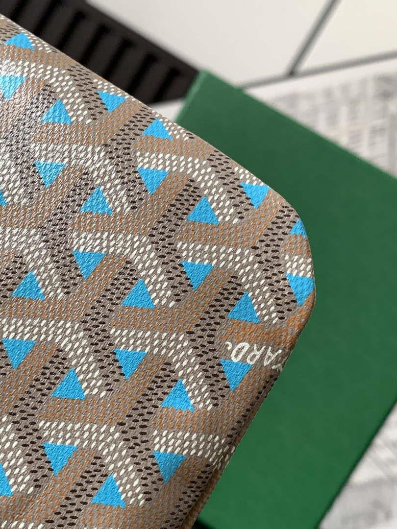 Goyard POICLAPMLTY11CL61P Poitiers Claire Voie Bag Blue &Gray
