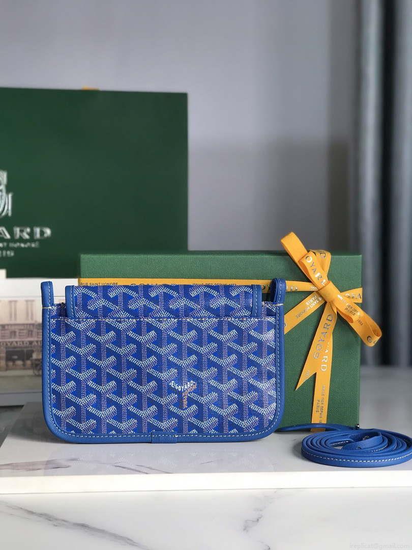Goyard PLUMETPMLTY50CL50P Portefeuille Plumet Pocket Wallet Blue