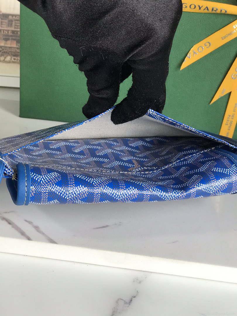 Goyard PLUMETPMLTY50CL50P Portefeuille Plumet Pocket Wallet Blue