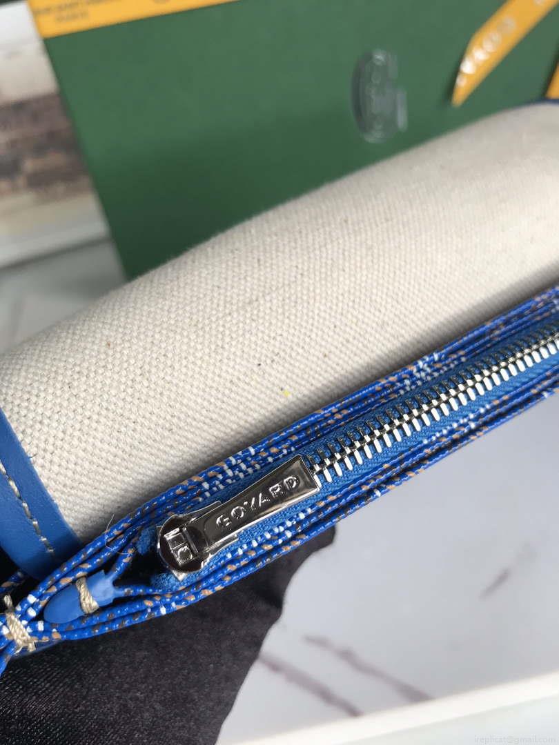 Goyard PLUMETPMLTY50CL50P Portefeuille Plumet Pocket Wallet Blue