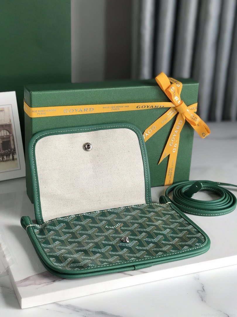 Goyard PLUMETPMLTY50CL50P Portefeuille Plumet Pocket Wallet Green