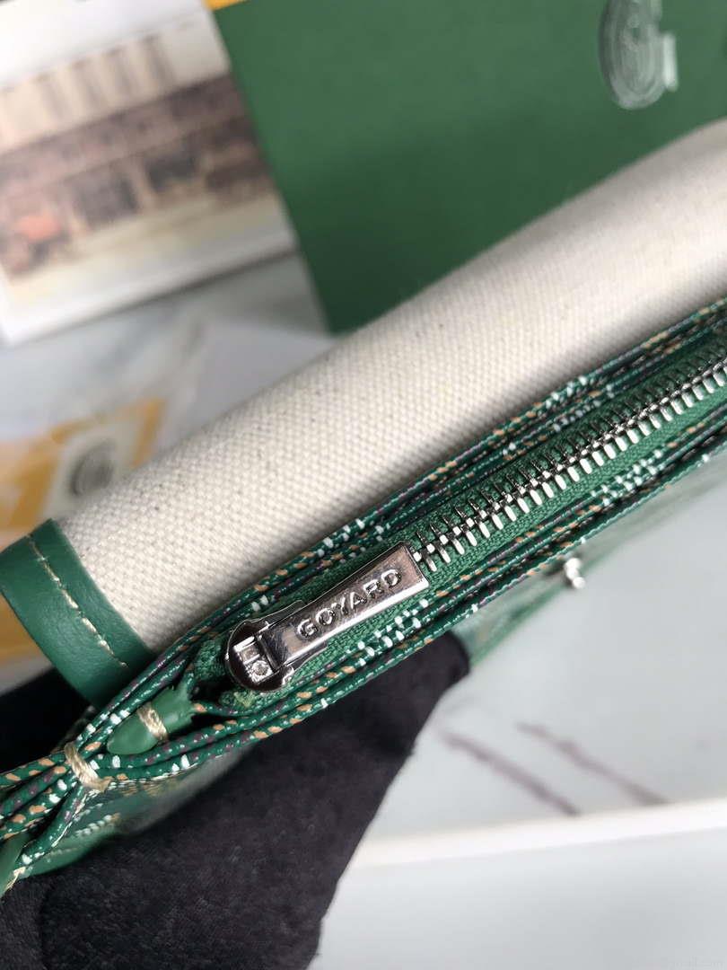 Goyard PLUMETPMLTY50CL50P Portefeuille Plumet Pocket Wallet Green
