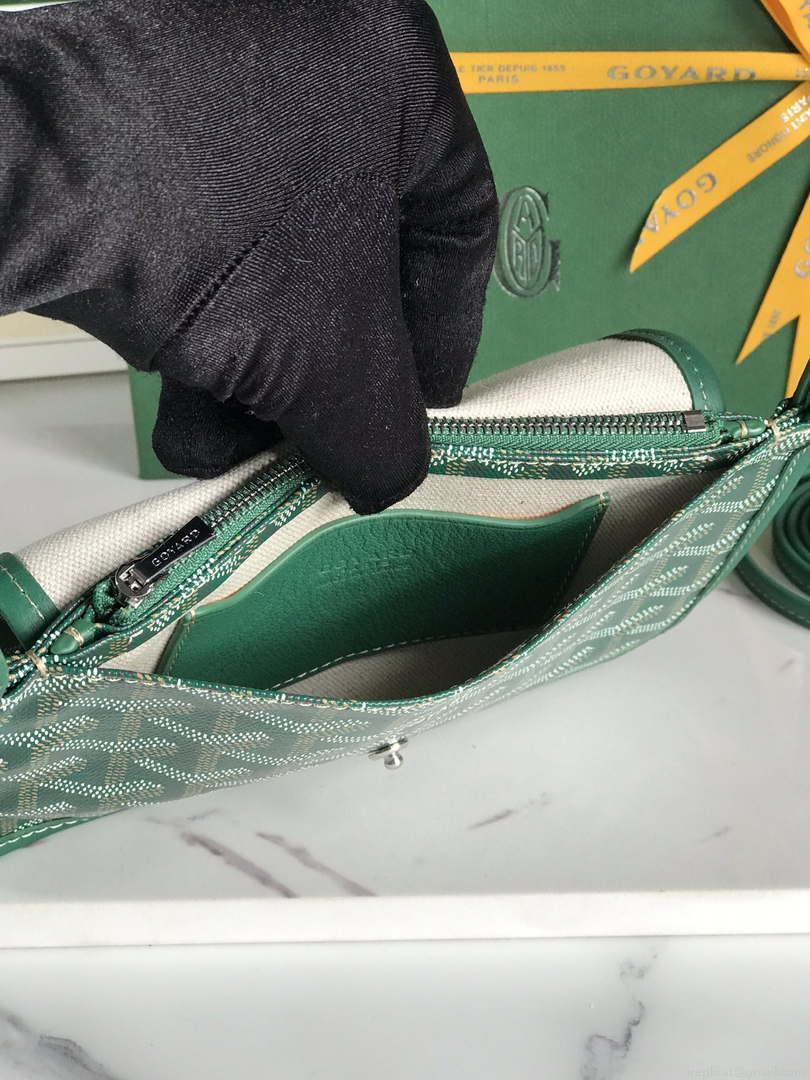 Goyard PLUMETPMLTY50CL50P Portefeuille Plumet Pocket Wallet Green