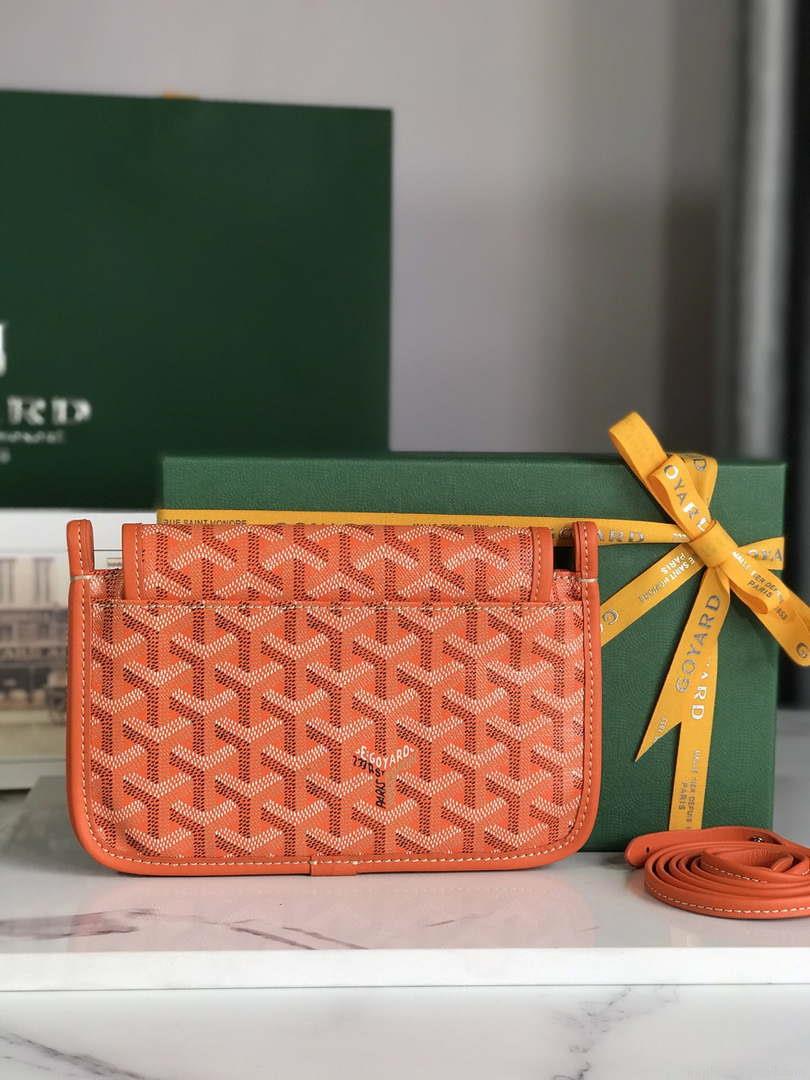 Goyard PLUMETPMLTY50CL50P Portefeuille Plumet Pocket Wallet Orange