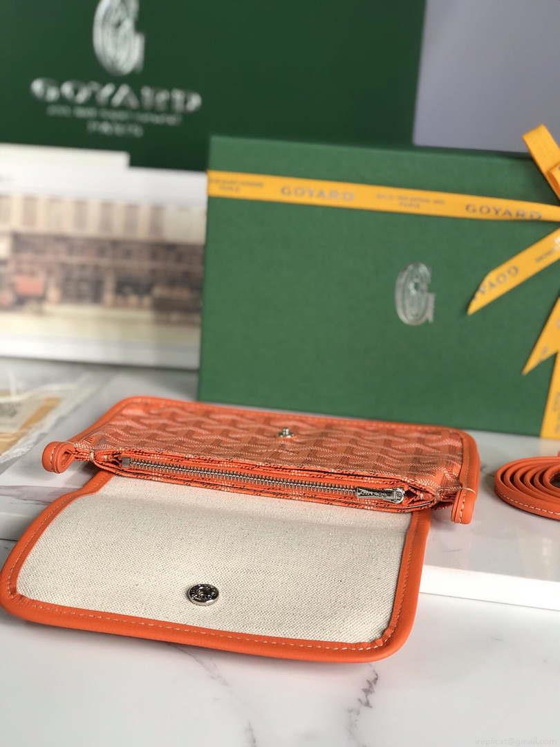 Goyard PLUMETPMLTY50CL50P Portefeuille Plumet Pocket Wallet Orange