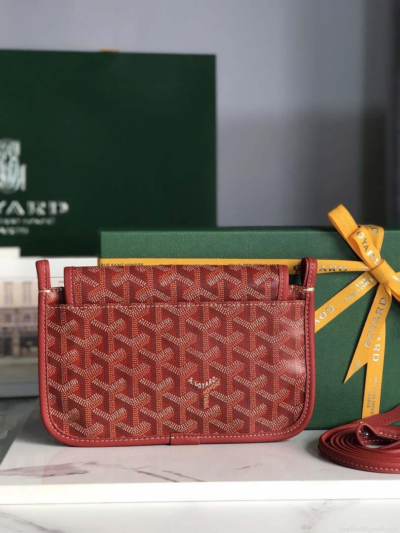 Goyard PLUMETPMLTY50CL50P Portefeuille Plumet Pocket Wallet Red