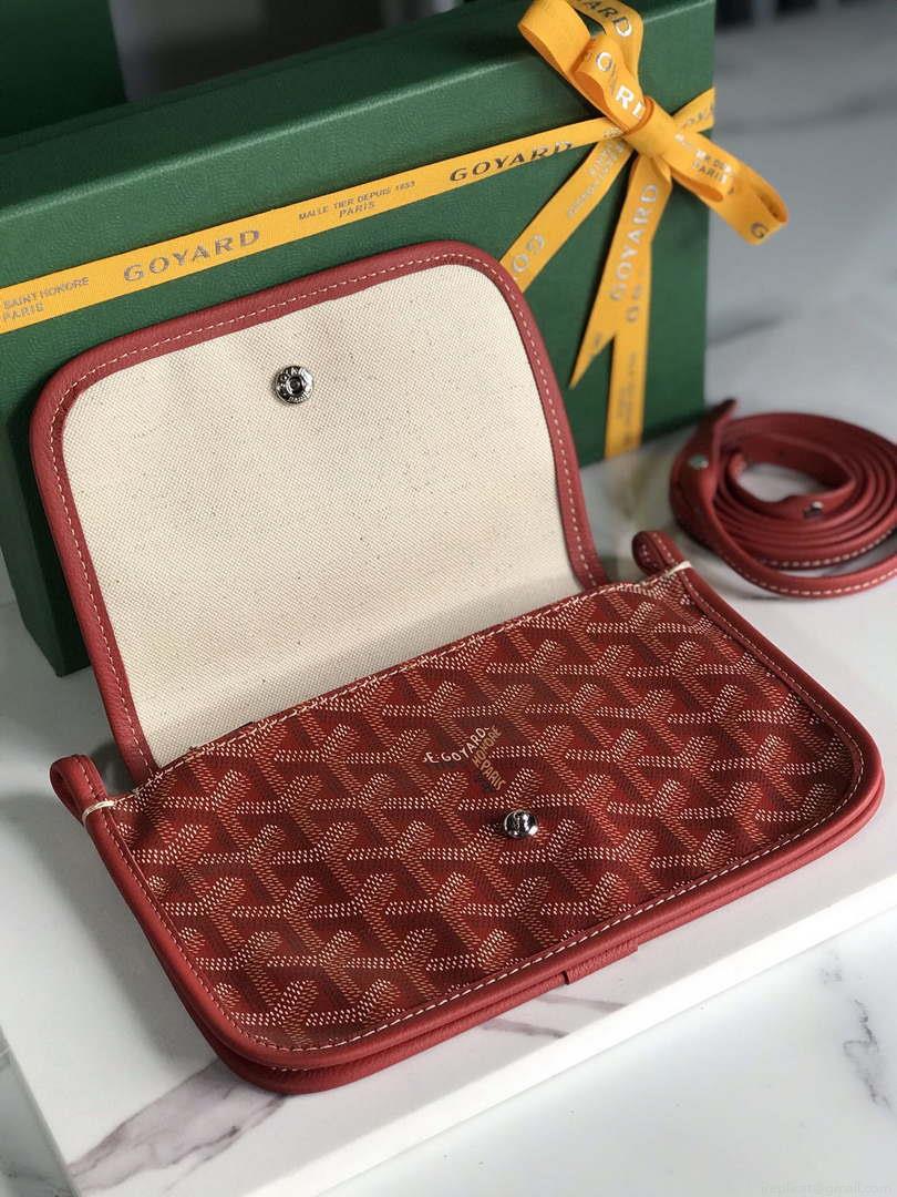 Goyard PLUMETPMLTY50CL50P Portefeuille Plumet Pocket Wallet Red