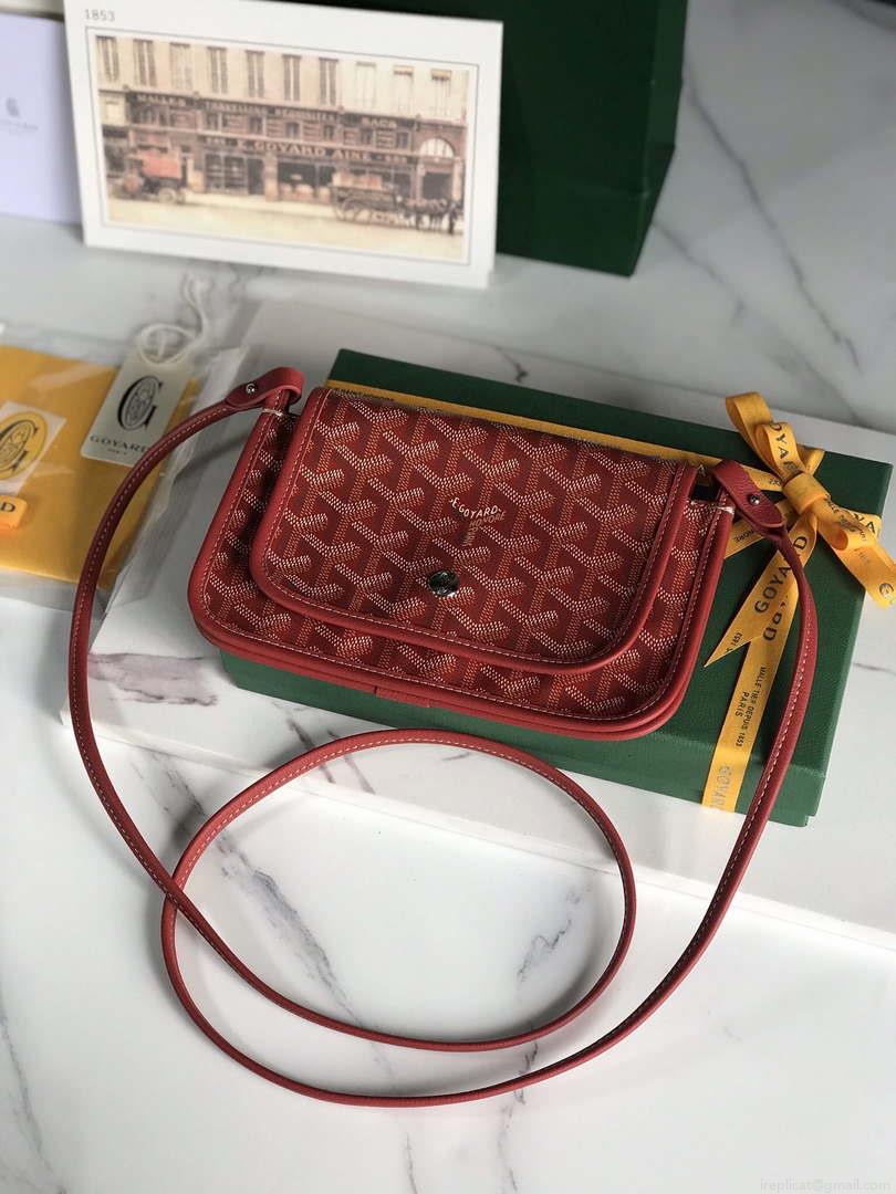 Goyard PLUMETPMLTY50CL50P Portefeuille Plumet Pocket Wallet Red