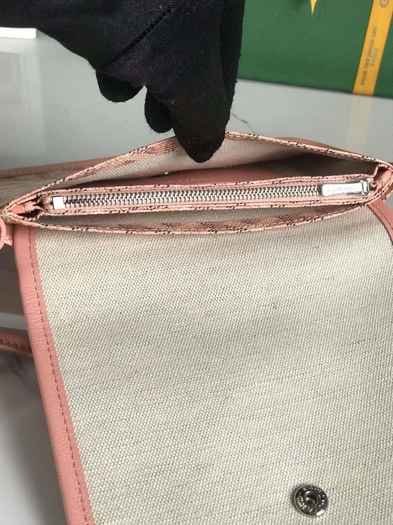 Goyard PLUMETPMLTY50CL50P Portefeuille Plumet Pocket Wallet Pink