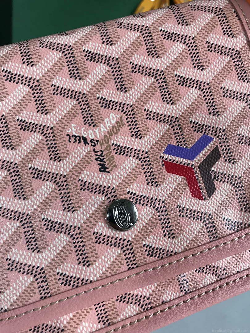 Goyard PLUMETPMLTY50CL50P Portefeuille Plumet Pocket Wallet Pink