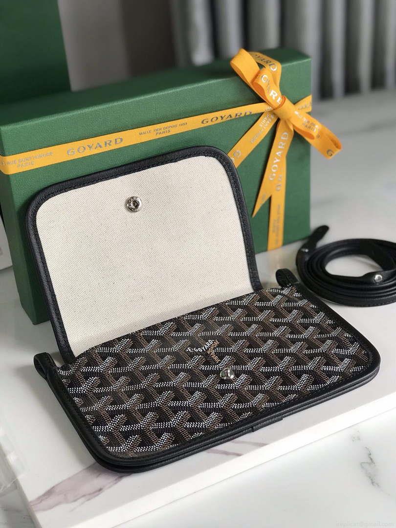 Goyard PLUMETPMLTY50CL50P Portefeuille Plumet Pocket Wallet Black